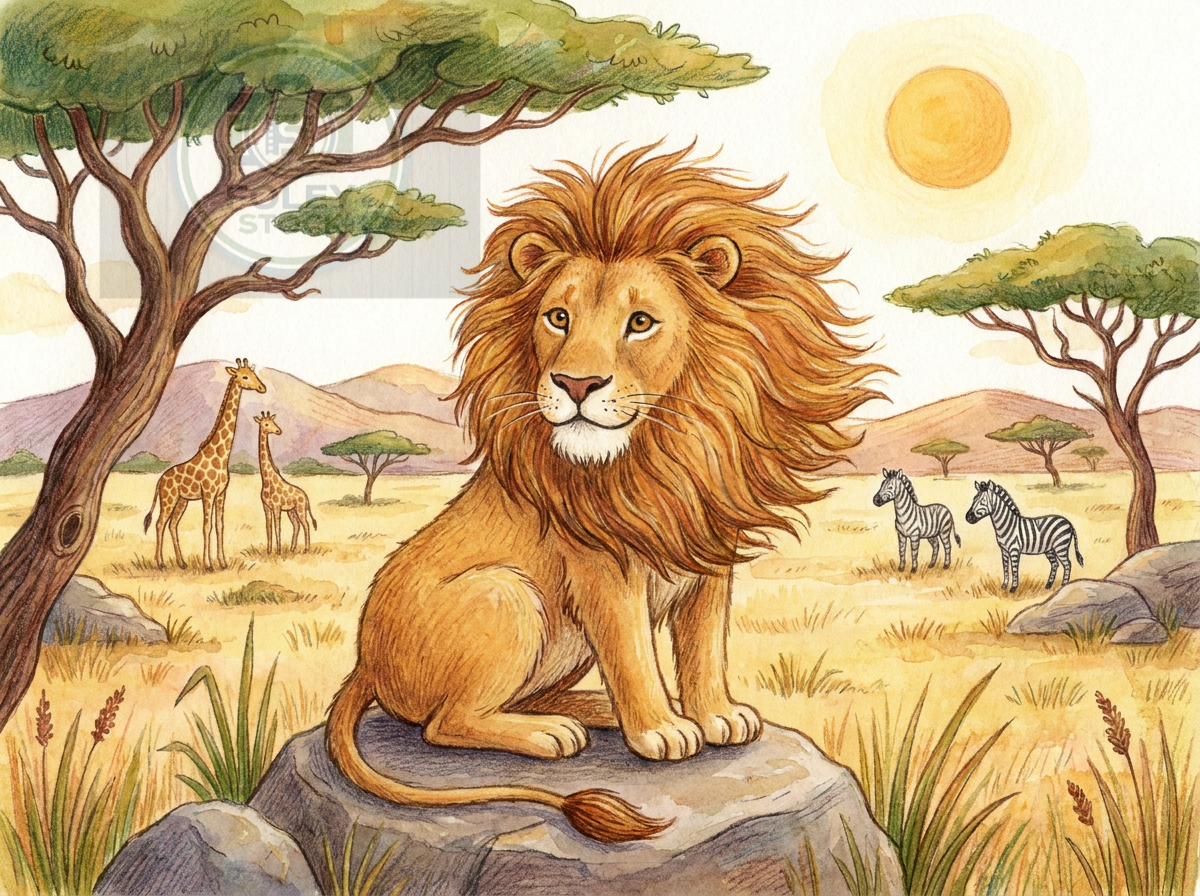 Lion Illustration