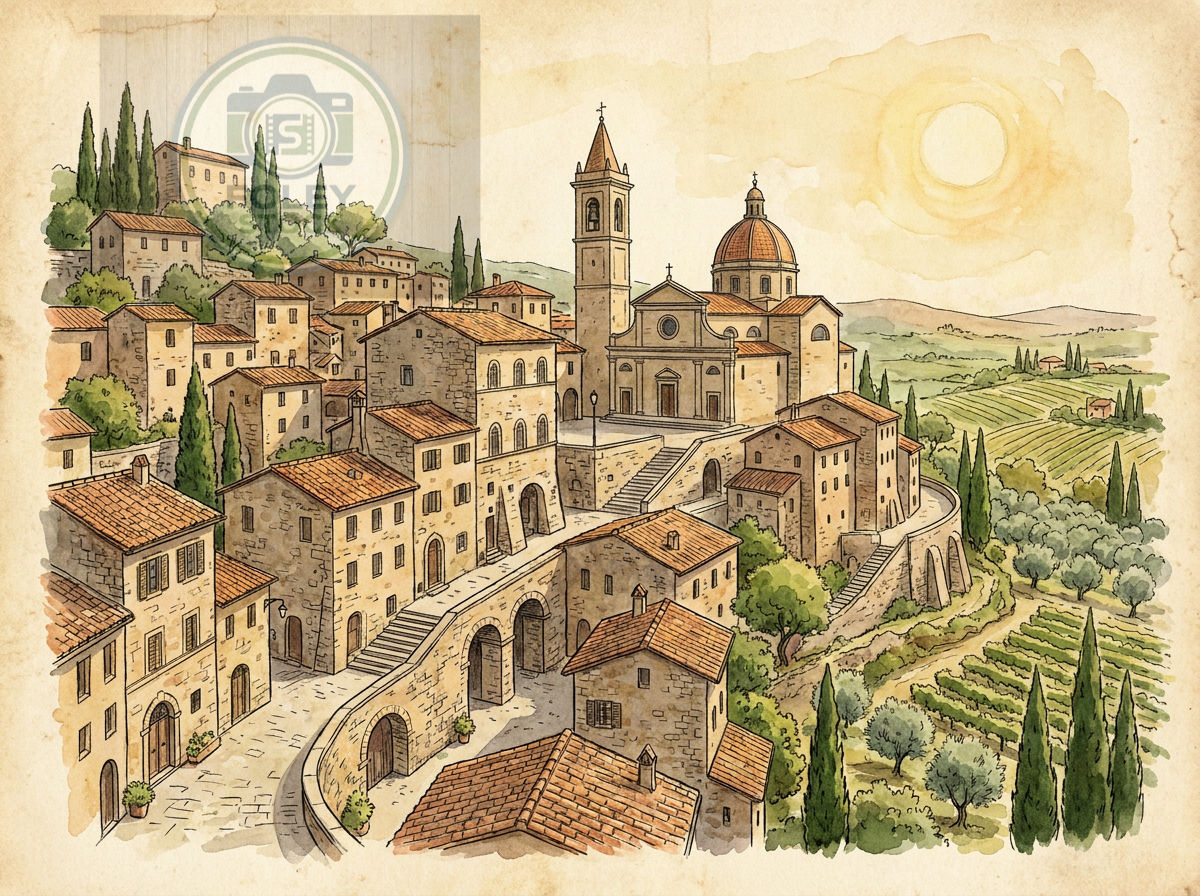 Italy Illustration